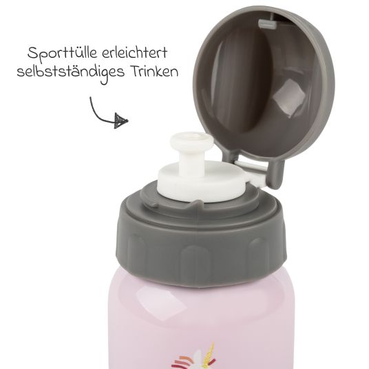 sigikid Edelstahl-Trinkflasche 250 ml - Einhorn - Rosa