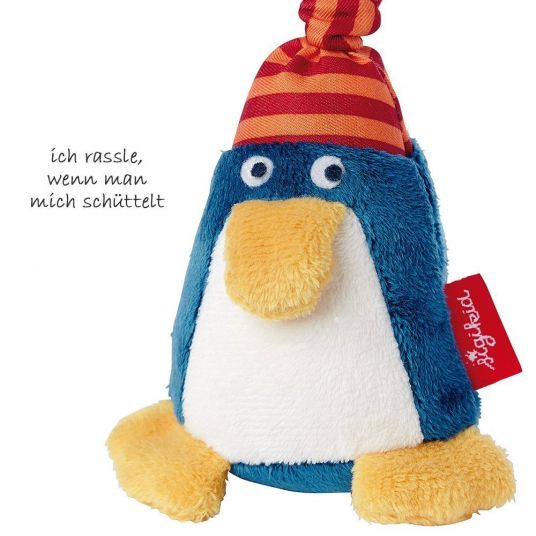 sigikid Griffin with rattle penguin 8.5 cm