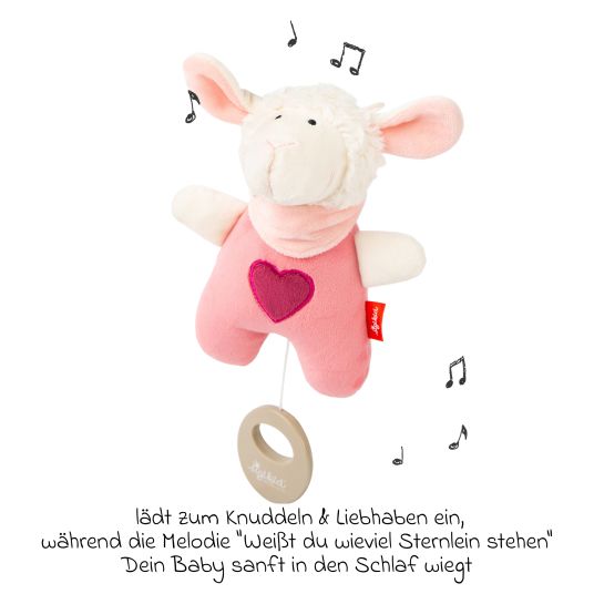 sigikid Mini music box 17 cm - sheep