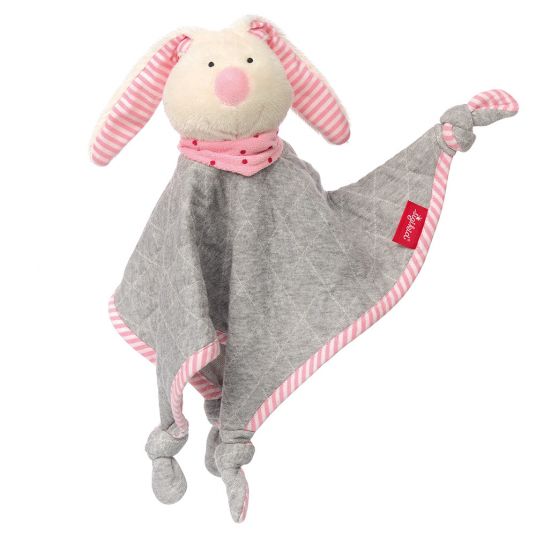 sigikid Snuffle Towel Bunny - Urban Baby Edition - Pink