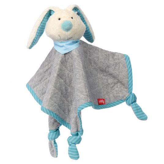 sigikid Snuffle Towel Bunny - Urban Baby Edition - Turquoise