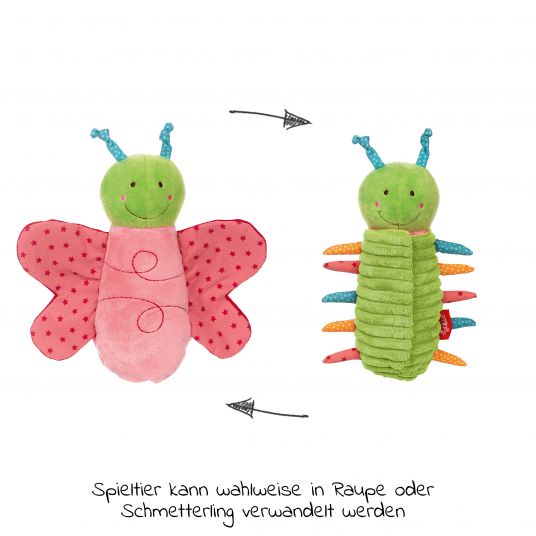 sigikid Play animal change - caterpillar / butterfly