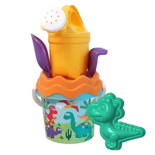 Simba Toys Set di secchielli da 6 pezzi Dino Baby - vari design