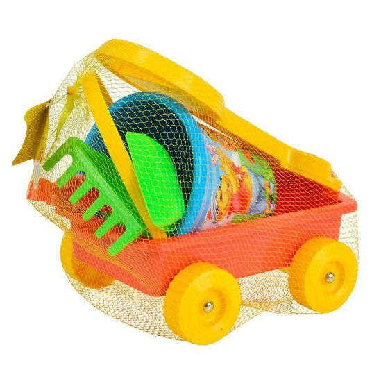 Simba Toys Handwagen klein mit 6-tlg. Sandspielzeug