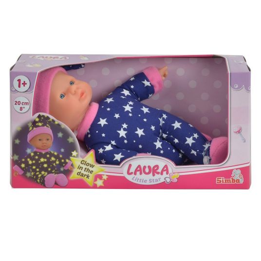 Simba Toys Bambola Laura Little Star Glow in the Dark 20 cm