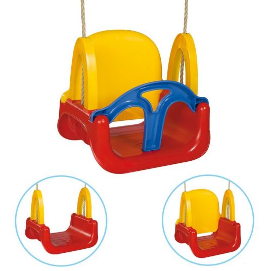 Simba Toys Schaukel 3 in 1 - Gelb Rot Blau