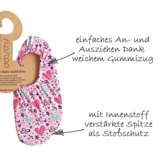 Slipstop Bathing shoes for babies & children Bow - size 18/20