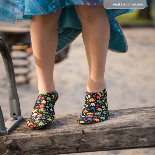 Slipstop Bath shoes for babies & children - Fishbone - size 18/20
