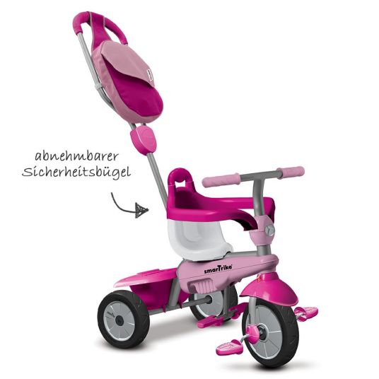 Smart Trike Tricycle Breeze GL 3 in 1 with Touch Steering - Pink