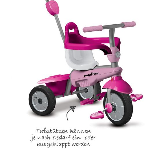 Smart Trike Dreirad Breeze GL 3 in 1 mit Touch Steering - Pink