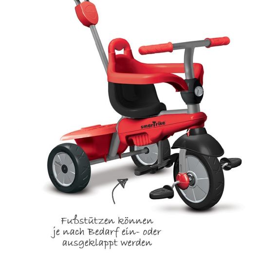 Smart Trike Tricycle Breeze GL 3 in 1 with Touch Steering - Red