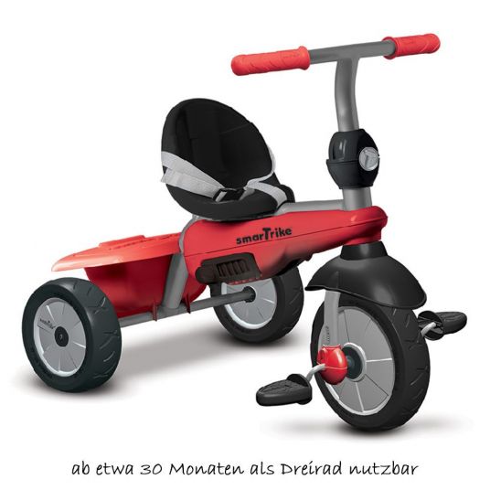 Smart Trike Tricycle Breeze GL 3 in 1 with Touch Steering - Red