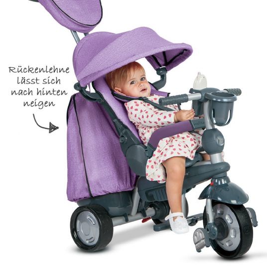 Smart Trike Tricycle Explorer 5 in 1 with Touch Steering - Purple