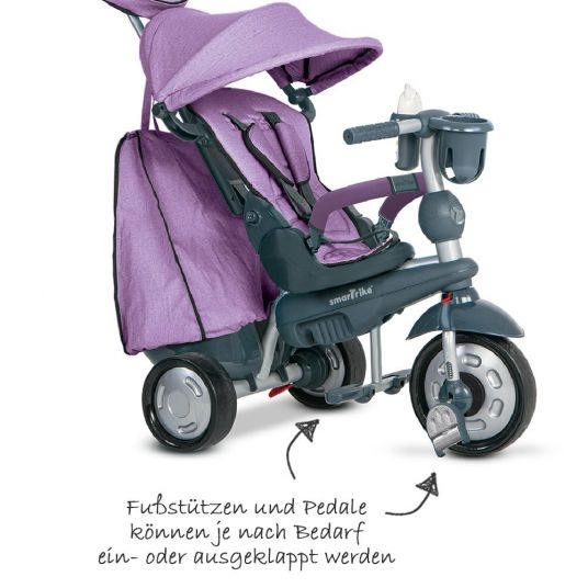 Smart Trike Tricycle Explorer 5 in 1 with Touch Steering - Purple