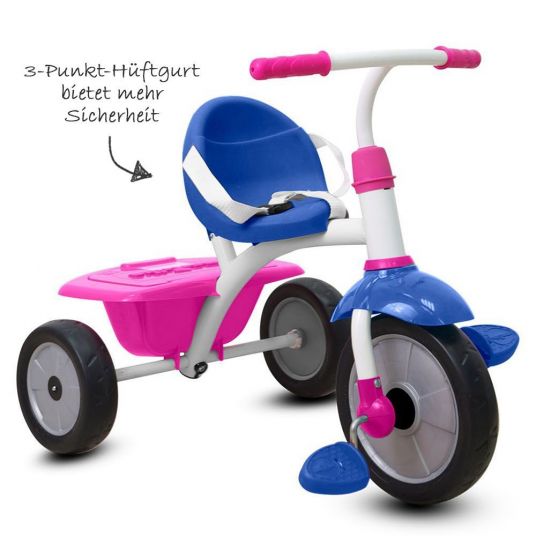 Smart Trike Dreirad Fun - Blau Pink
