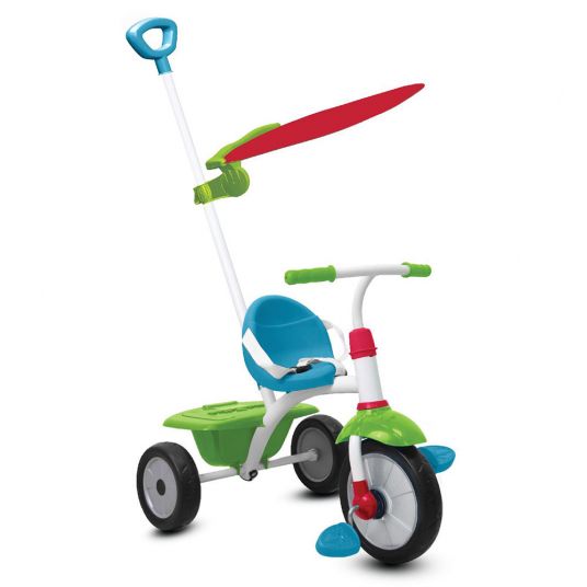 Smart Trike Dreirad Fun Plus - Blue Green Red