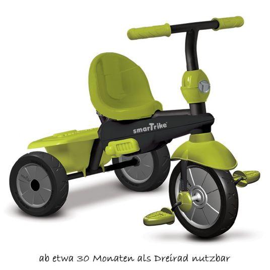 Smart Trike Triciclo Glow 4 in 1 con sterzo tattile - Verde