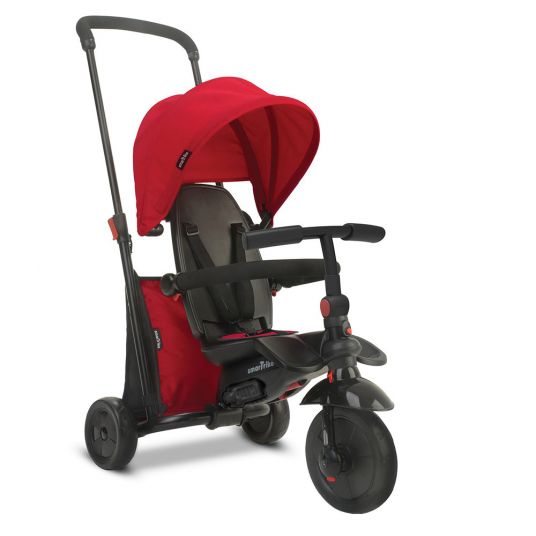 Smart Trike Triciclo smarTfold 400 - 7 in 1 con Touch Steering - Rosso