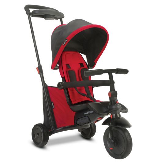Smart Trike Triciclo smarTfold 500 - 7 in 1 con Touch Steering - Rosso