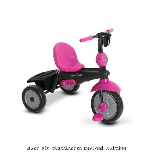 Smart Trike Triciclo Swing DLX - 4 in 1 con sterzo touch - Rosa