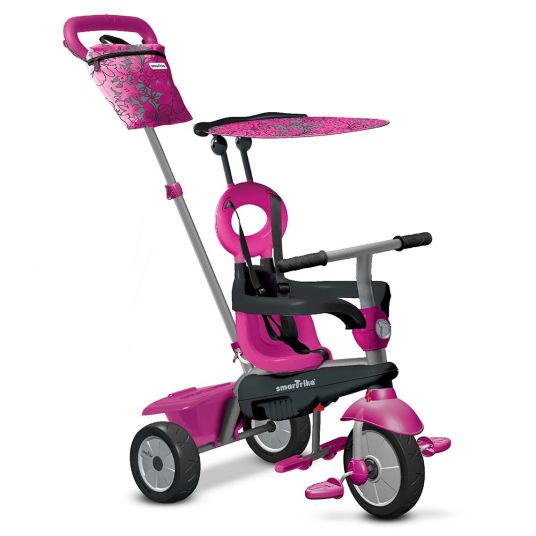 Smart Trike Tricycle Vanilla 4 in 1 with Touch Steering - Pink