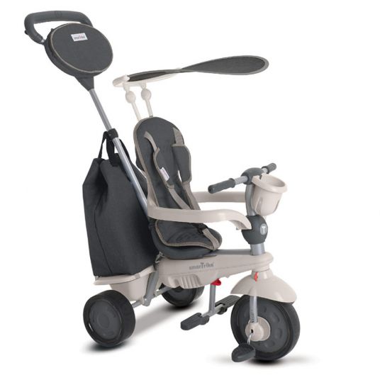 Smart Trike Tricycle Voyage 4 in 1 with Touch Steering - Gray