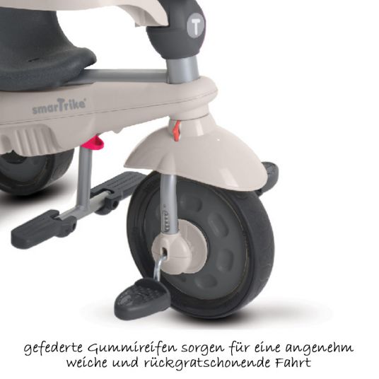 Smart Trike Triciclo Voyage 4 in 1 con sterzo tattile - Grigio