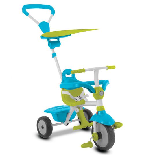 Smart Trike Dreirad Zip - 3 in 1 mit Touch Steering - Blue Green