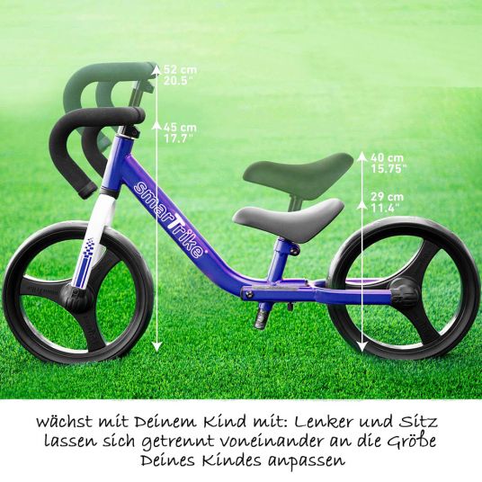 Smart Trike Laufrad Folding Balance Bike - Blue