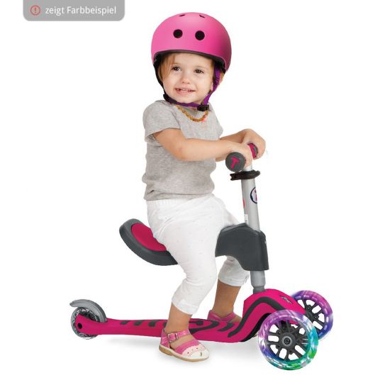 Smart Trike Laufrad & Roller Scooter T1 mit Leuchträdern - Blue