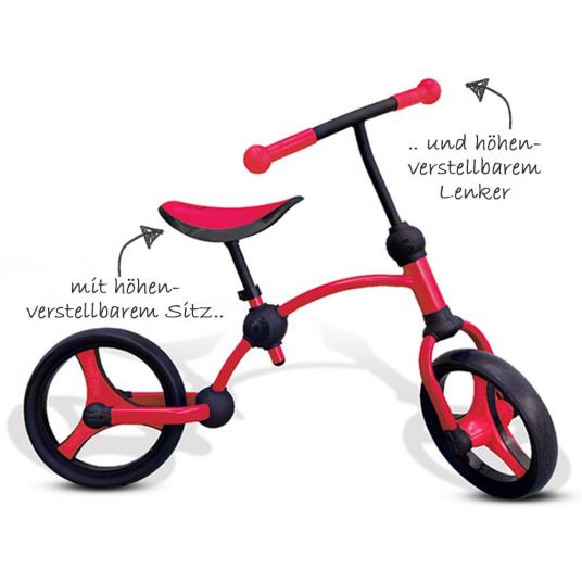 Smart Trike Laufrad Running Bike - Red
