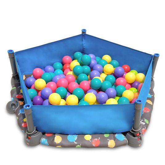 Smart Trike Trampoline 3 in 1 with ball bath and handle - 90 cm