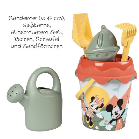 Smoby Toys Set di secchielli da 6 pezzi - Mickey & Minnie