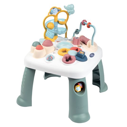 Smoby Toys Tavolo da gioco con giochi di apprendimento e abilità motorie
