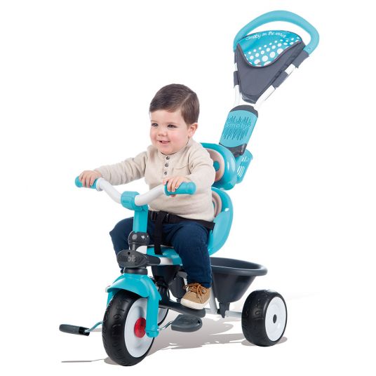 Smoby Toys Dreirad Baby Driver Komfort 4 in 1 - Blau