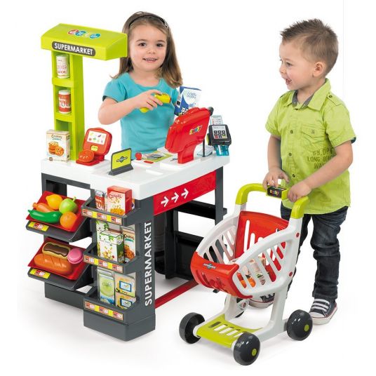 Smoby Toys Supermercato con carrello della spesa