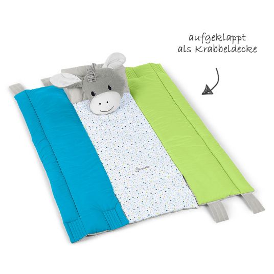 Sterntaler 2-in-1 Cuddle Nest & Crawling Blanket - Erik