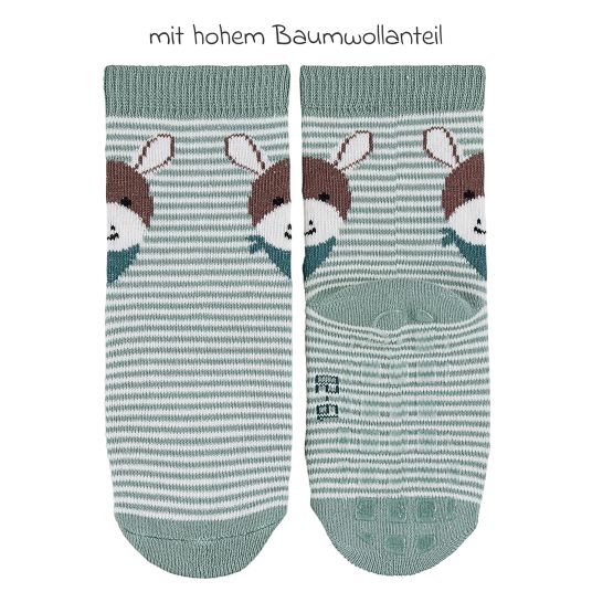 Sterntaler 2er Pack Krabbelsocken - Emmi - Grün - Gr. 17/18