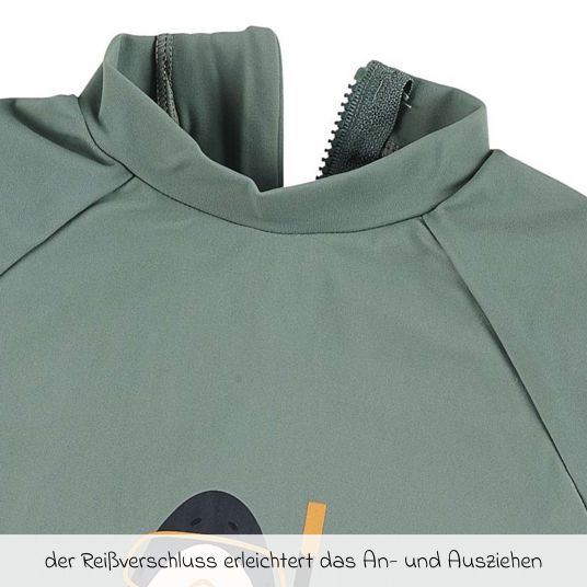 Sterntaler Bade-Shirt LSF Kurzarm - Hai - Grün - Gr. 74/80