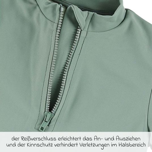 Sterntaler Bade-Shirt LSF Kurzarm - Regenbogen - Grün - Gr. 86/92