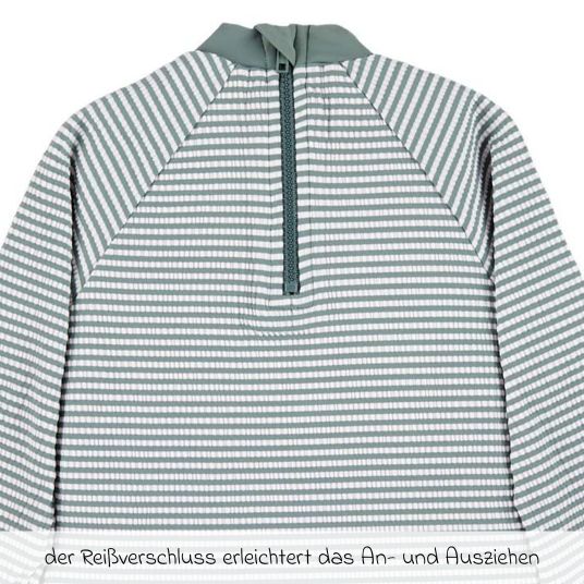 Sterntaler Bade-Shirt LSF Langarm - Hai - Grün - Gr. 86/92