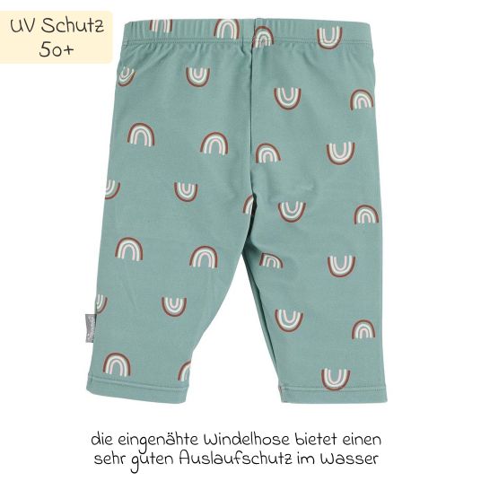 Sterntaler Swim diaper pants SPF - Rainbow - Green - Size 86/92