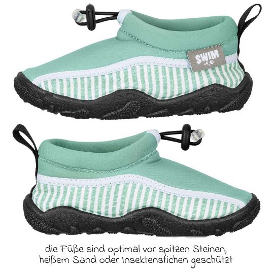 Sterntaler Bathing shoe Aqua shoe - Shark - Green - Size 23/24