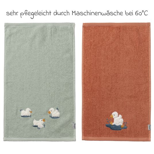 Sterntaler Confezione da 2 asciugamani 30 x 50 cm - Edda
