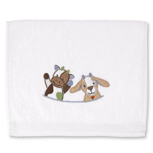 Sterntaler Towel 30 x 50 cm - Blob - White