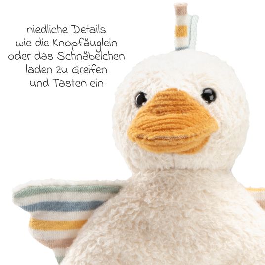 Sterntaler Mini toy / rattle - Edda the duck