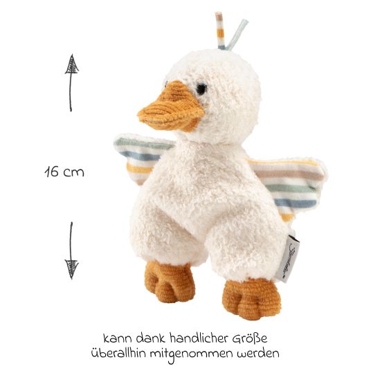 Sterntaler Mini toy / rattle - Edda the duck