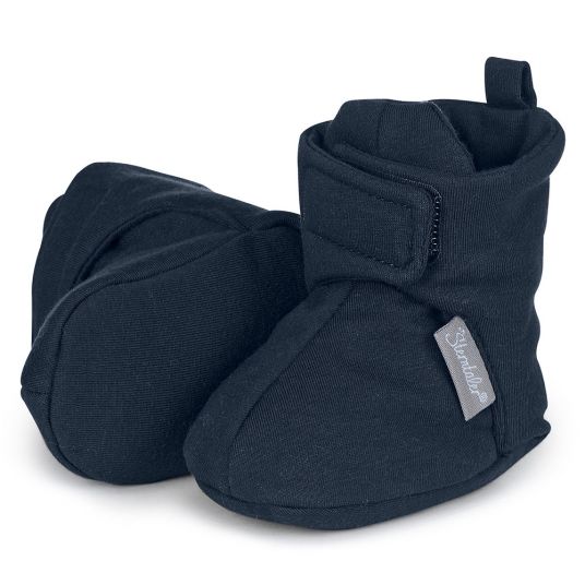 Sterntaler Shoes Jersey with Velcro - Dark Blue - Size 15/16