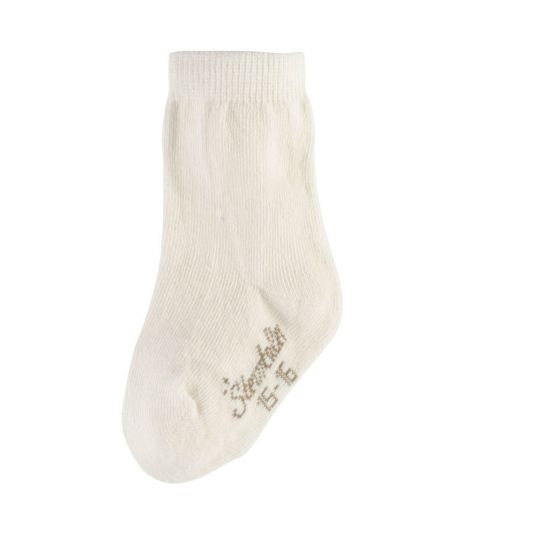Sterntaler Socks - Uni Ecru - size 17 / 18