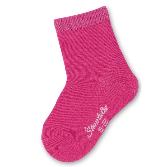 Sterntaler Socken - Uni Pink - Gr. 17 / 18